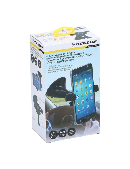Soporte de smartphone giratorio para coche