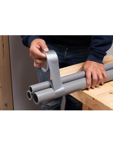 Cinta americana universal, plata, 48 mm x 10 m