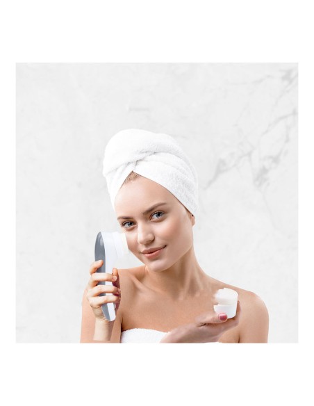 Masajeador facial con 5 cabezales extraíbles y 2 velocidades