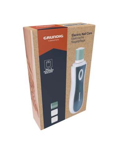 Pulidor de uñas, con 3 rodillos pulidores