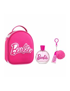 Neceser barbie con colonia 100 ml + brillo de labios y llavero