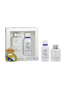Estuche real madrid con colonia 100 ml y desodorante en spray 150 ml