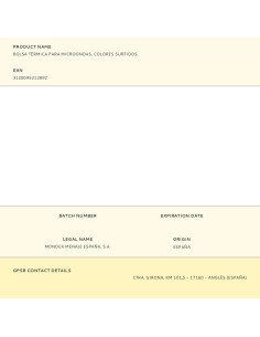 Bolsa térmica cervical para microondas, 42 x 14 cm, colores surtidos 2