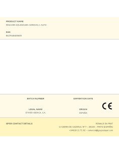 Pantalla de soldadura carnival auto 2