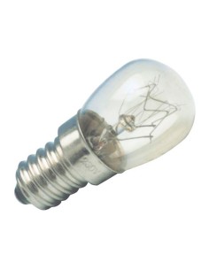 Bombilla incandescente pebetero horno 300°c 25 w 55 lm 240 - 260 v