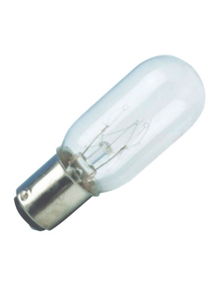 Bombilla incandescente tubular bayoneta, 25 w