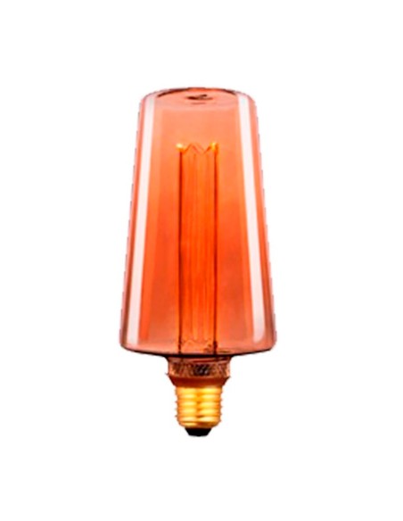 Bombilla led s135 decorativa ámbar, e27, 4 w, 200 lm, 1800 k, luz cálida, ø135 x 225 mm Bombilla led s135 decorativa ámbar, e27, 4 w, 200 lm, 1800 k, luz cálida, ø135 x 225 mm