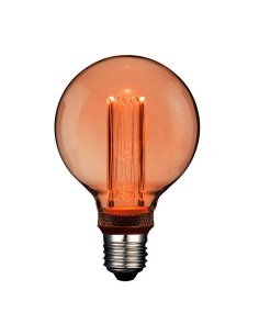 Bombilla led g95 decorativa globo e27 4 w 200 lm 1800 k luz cálida ø95 x 145 mm