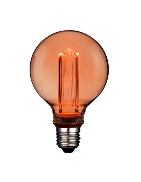 Bombilla led g95 decorativa globo e27 4 w 200 lm 1800 k luz cálida ø95 x 145 mm Bombilla led g95 decorativa globo e27 4 w 200 lm 1800 k luz cálida ø95 x 145 mm