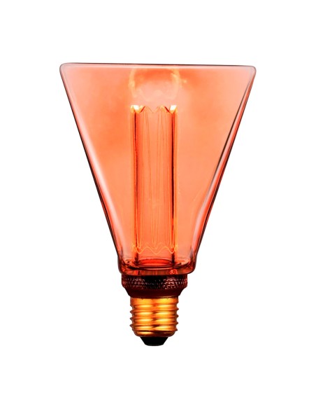 Bombilla led decorativa diamante e27 4 w 200 lm 1800 k luz cálida 108 x 155 mm Bombilla led decorativa diamante e27 4 w 200 lm 1800 k luz cálida 108 x 155 mm