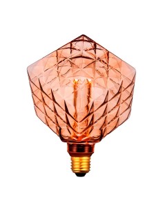 Bombilla led s170 decorativa cubo e27 4 w 200 lm 1800 k luz cálida ø170 x 197 mm