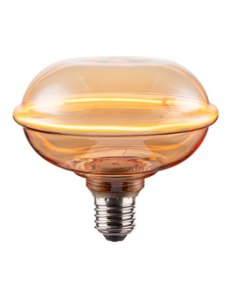 Bombilla led decorativa ufo, e27, 4 w, 280 lm, 1800 k, luz cálida, ø130 x 121 mm Bombilla led decorativa ufo, e27, 4 w, 280 lm, 1800 k, luz cálida, ø130 x 121 mm