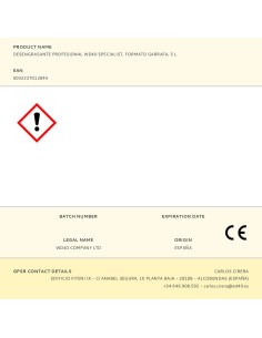 Desengrasante profesional wd40 specialist, formato garrafa, 5 l 2