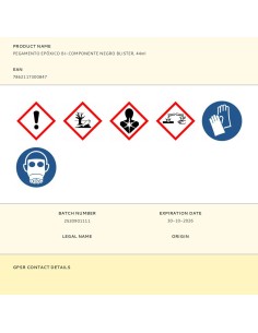 Pegamento epóxico bi-componente negro, 44 ml 2