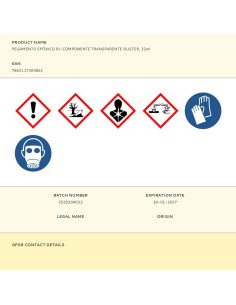 Pegamento epóxico bi-componente transparente, 32 ml 2