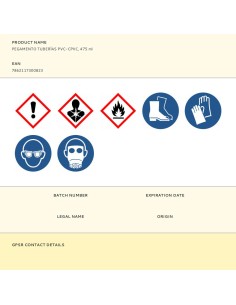 Pegamento tuberías pvc - cpvc, 475 ml 2