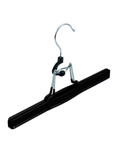 Percha falda/pantalón antideslizante, color negro