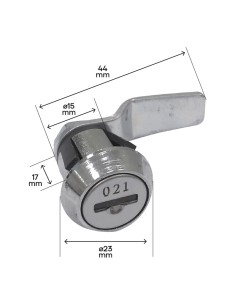 Cerradura cer0107 para buzones arregui exterior de plástico, 10 uds 2
