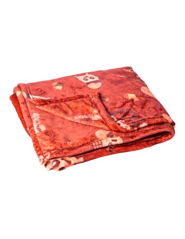 Manta polar navidad, 120 x 150 cm, tió