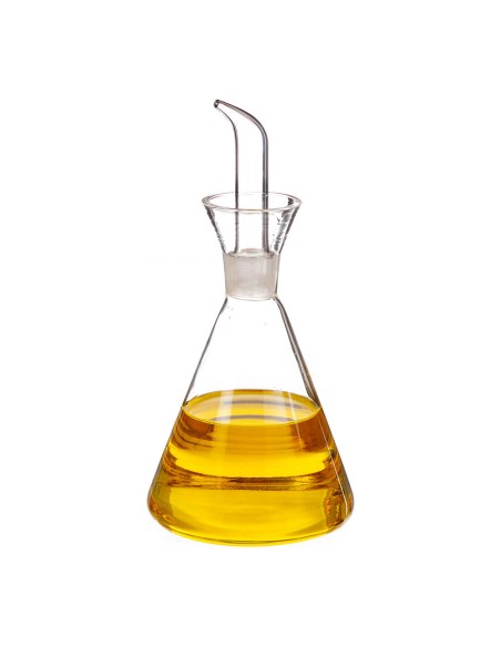 Aceitera de cristal antigoteo 125 ml