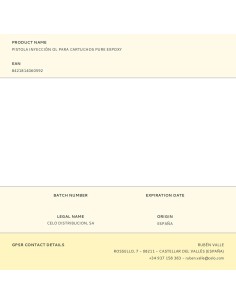 Pistola profesional metálica 410 ol 1:25, para inyección de cartuchos de anclaje químico pure epoxy, 380 y 410 ml 2