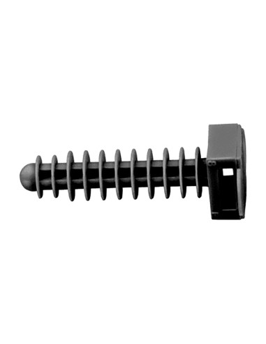 Taco para brida ø8 mm negro, bolsa 100 uds