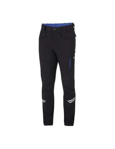 Pantalón ligero técnico negro/azul kansas t4 - xl