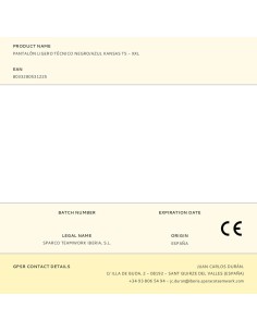 Pantalón ligero técnico negro/azul kansas t5 - xxl 2