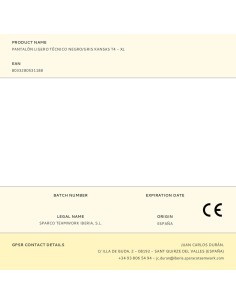 Pantalón ligero técnico negro/gris kansas t4 - xl 2