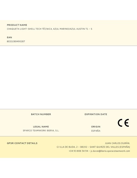 Chaqueta light-shell tech técnica, azul marino/azul, austin, t1 - s