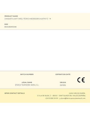 Chaqueta light-shell tech técnica, negra/gris,...