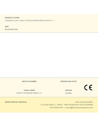 Chaqueta light-shell tech técnica, negra/gris,...