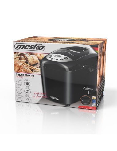 Panificadora ms 6022, 850 w