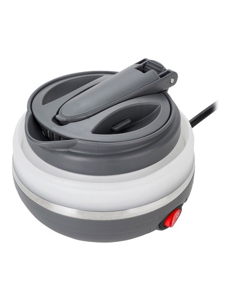 Hervidor portátil plegable de silicona ad 1279, 750 w, 0,6 l