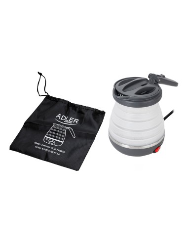 Hervidor portátil plegable de silicona ad 1279,...