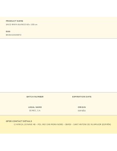 Saco de rafia blanco 60 x 100 cm 2