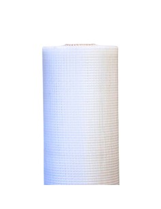 Malla revoco yeso 5 x 5 mm, blanca, 1 x 50 m