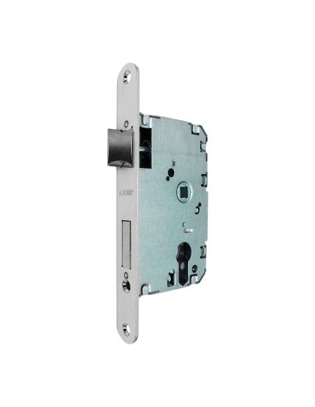 Cerradura embutir c/r cre03 60/47 mm níquel satinado