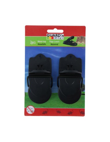 Ratonera de plástico, 2 uds