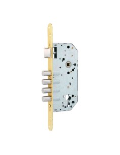 Cerradura embutir c/r cre07 50/85 mm latonado