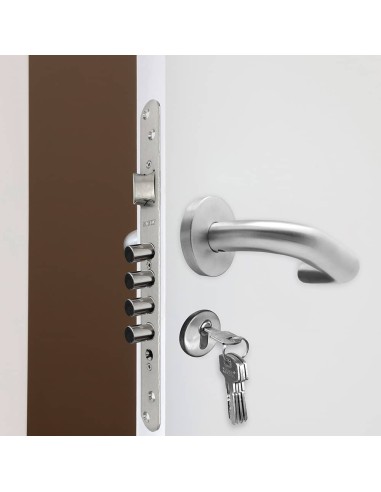 Cerradura embutir c/r cre07 50/85 mm níquel...