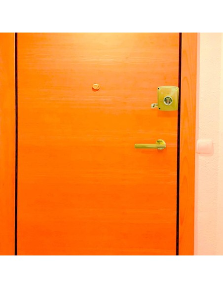 Cerradura sobreponer crs02 izda 60 x 120 mm pintado oro