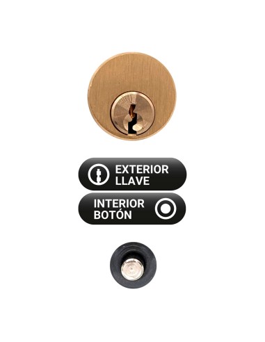 Cerrojo sobreponer crr06 105b/70 mm pintado gris