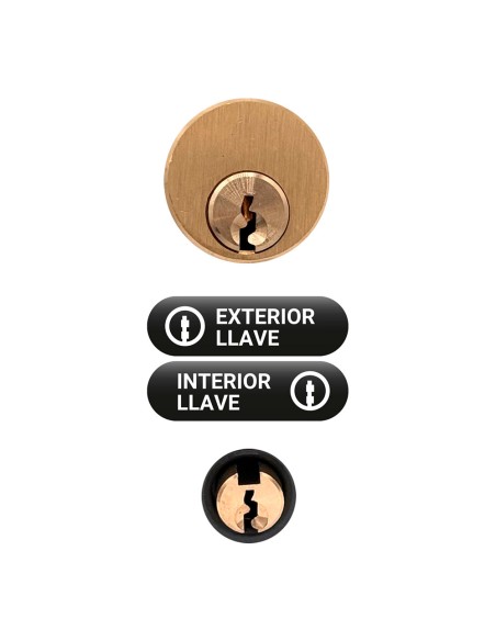 Cerrojo sobreponer crr07 105l/70 mm pintado gris