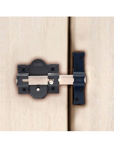 Cerrojo sobreponer crr08 86b/50 mm pintado gris