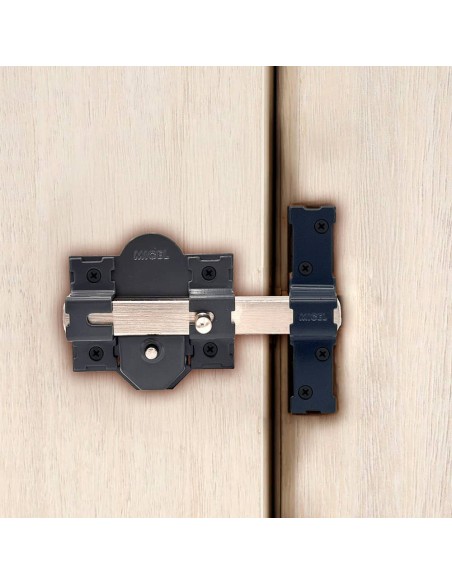 Cerrojo sobreponer crr08 86b/50 mm pintado gris