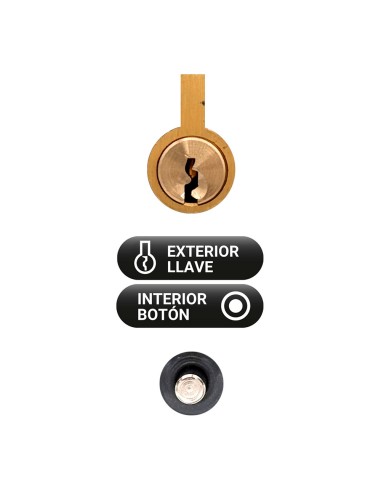 Cerrojo sobreponer crr08 86b/50 mm pintado gris