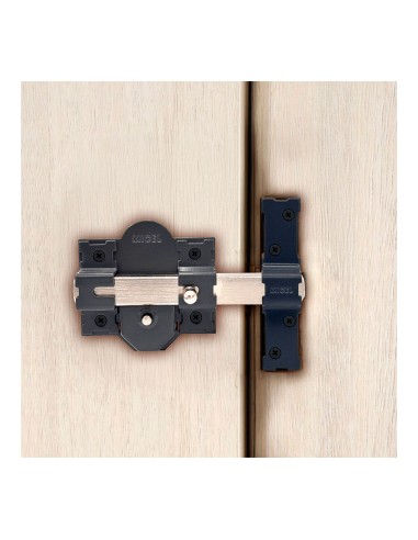 Cerrojo sobreponer crr08 86b/50 mm pintado gris...