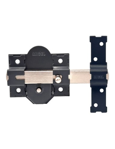 Cerrojo sobreponer crr08 86b/70 mm pintado gris