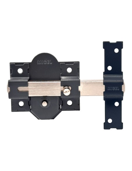 Cerrojo sobreponer crr08 86b/70 mm pintado gris